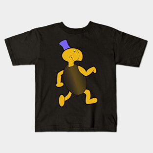 Top hat turtle Kids T-Shirt